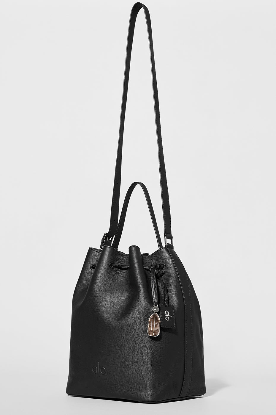Alternative view of ALO Balance Bucket   Black Leather