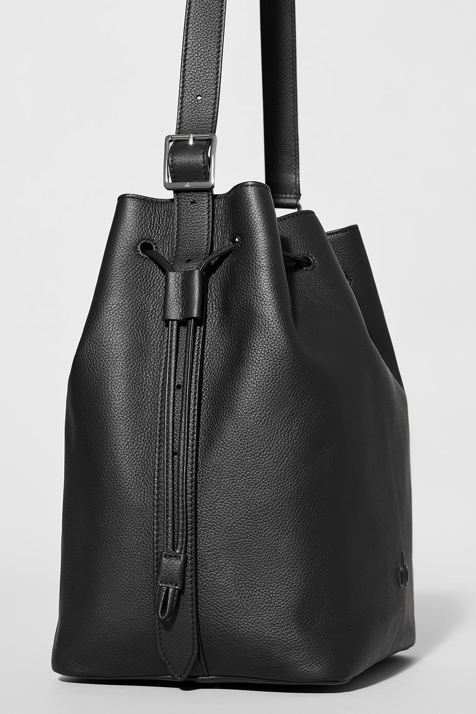 ALO Balance Bucket Black Leather - Image 5