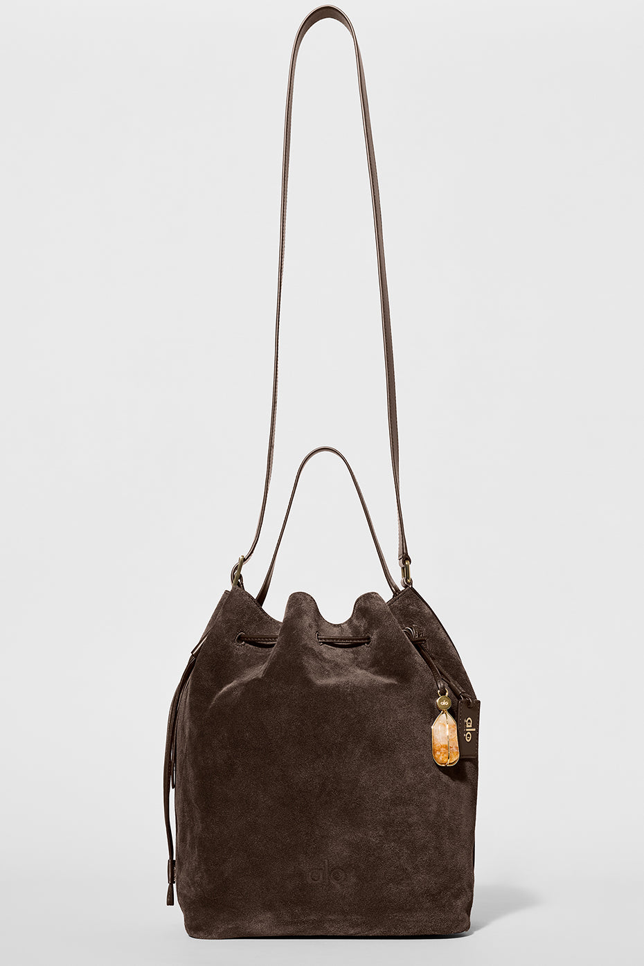 Alternative view of ALO Balance Bucket   Espresso Suede