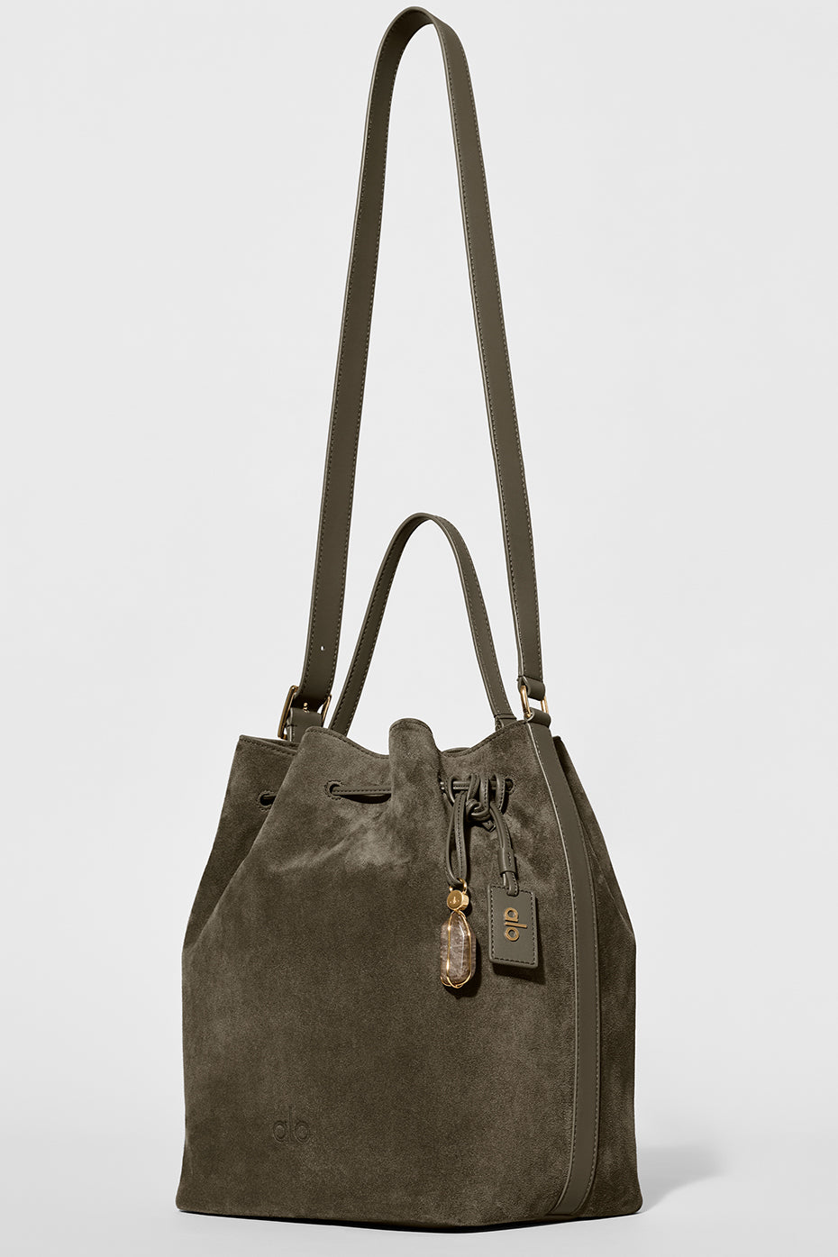 Alternative view of ALO Balance Bucket   Olive Tree Suede