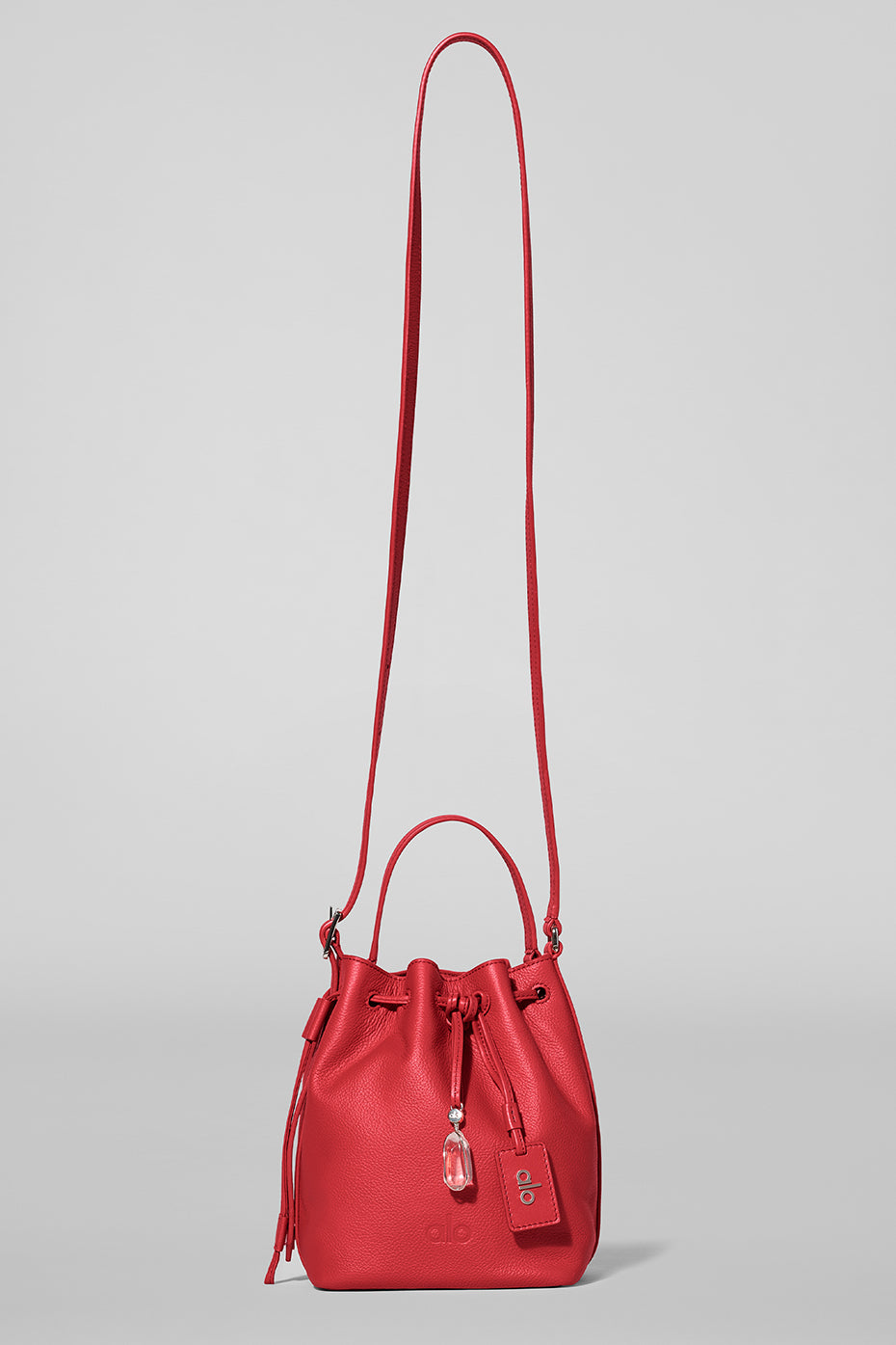 ALO Mini Balance   Bright Red Leather