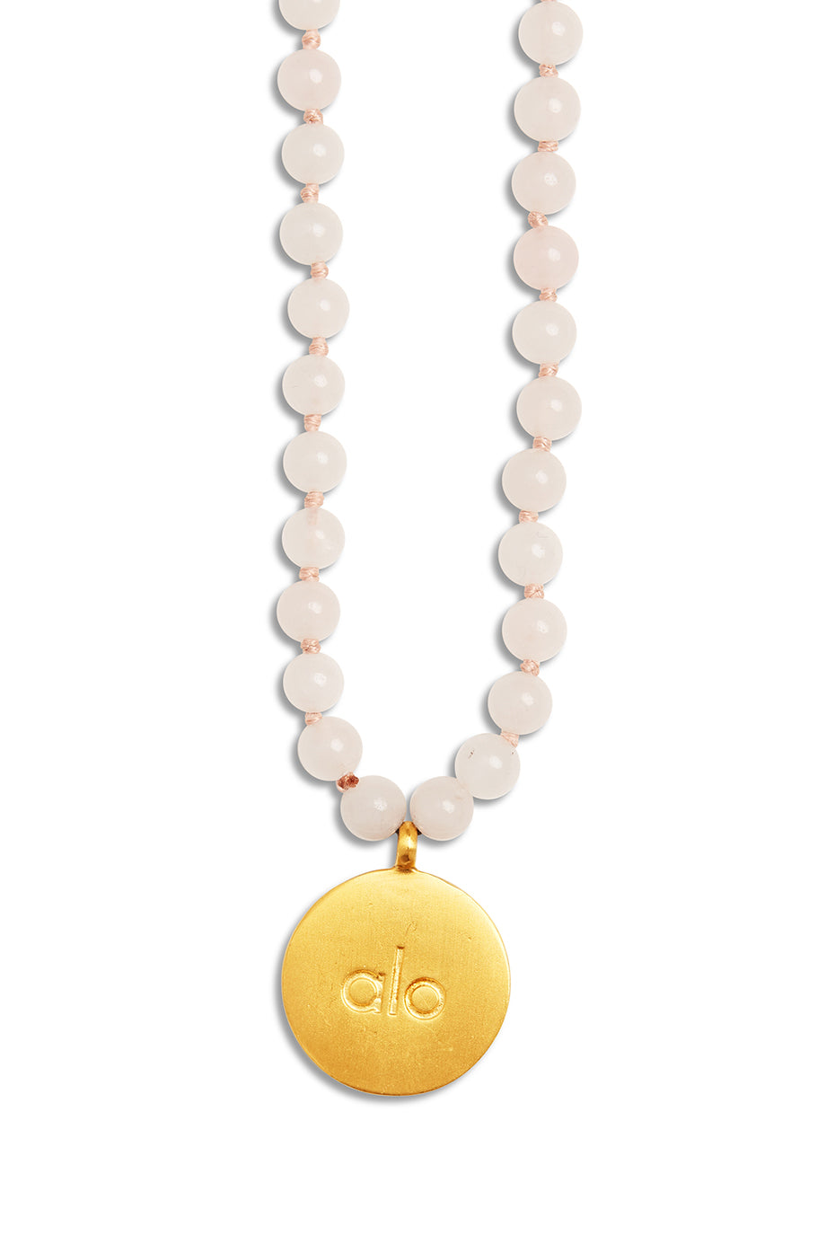 Alternative view of Rose Quartz Mala Necklace