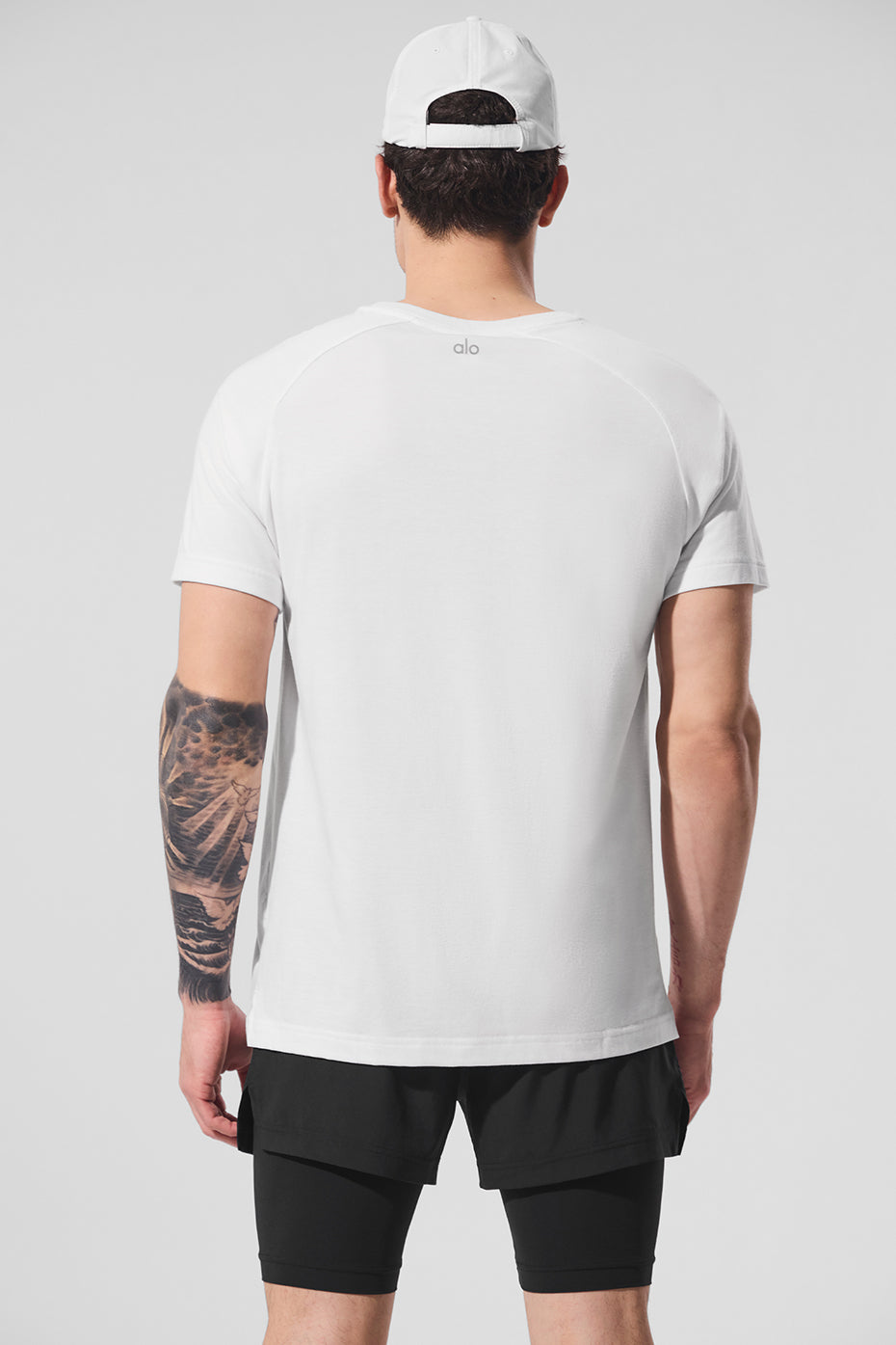 Alternative view of Triumph Raglan Tee   White