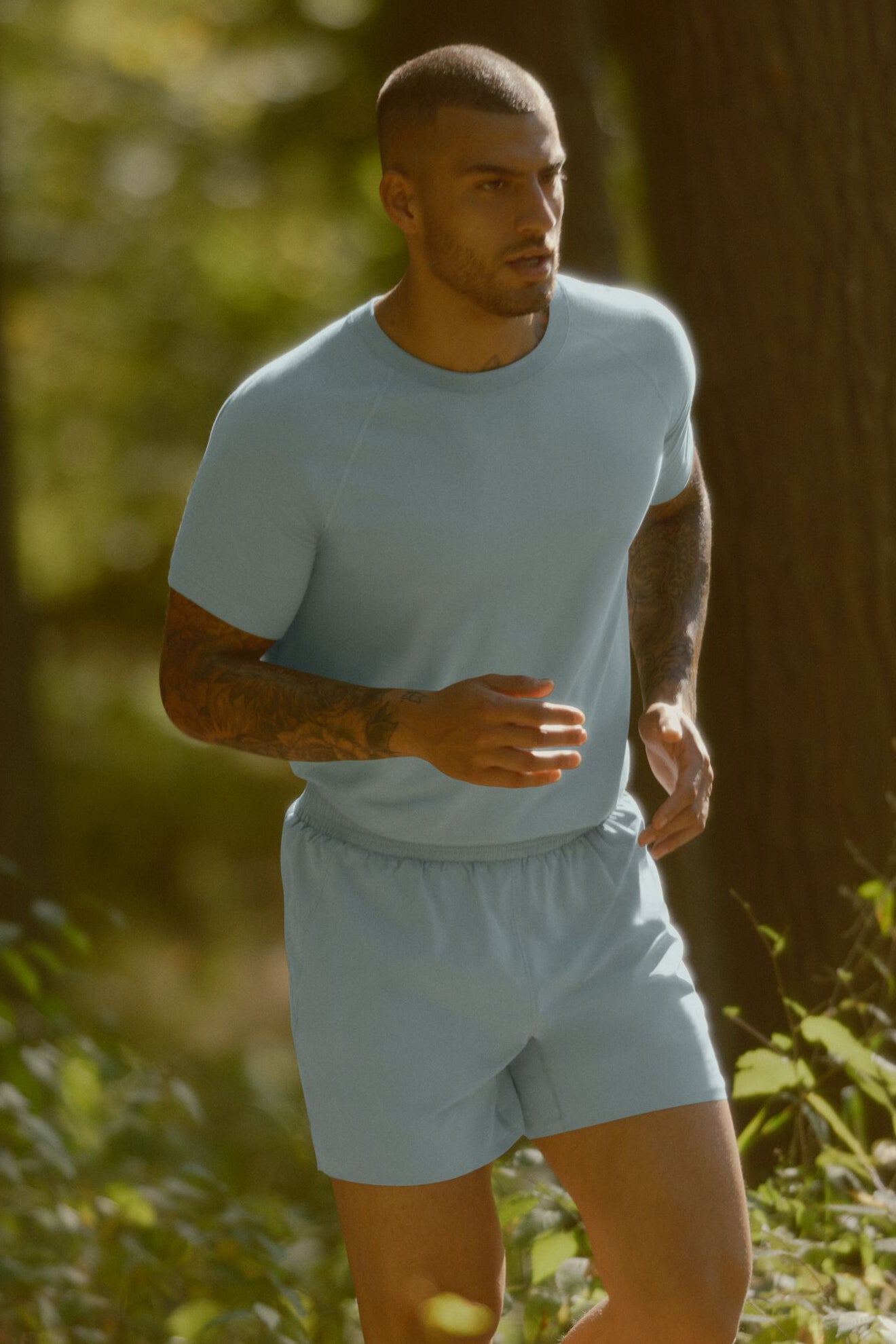 ALO Vapor Crewneck Short Sleeve   Desert Sage