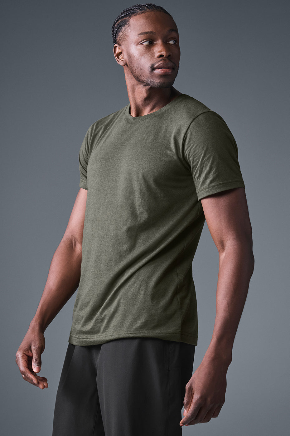 Triumph Tee   Stealth Green