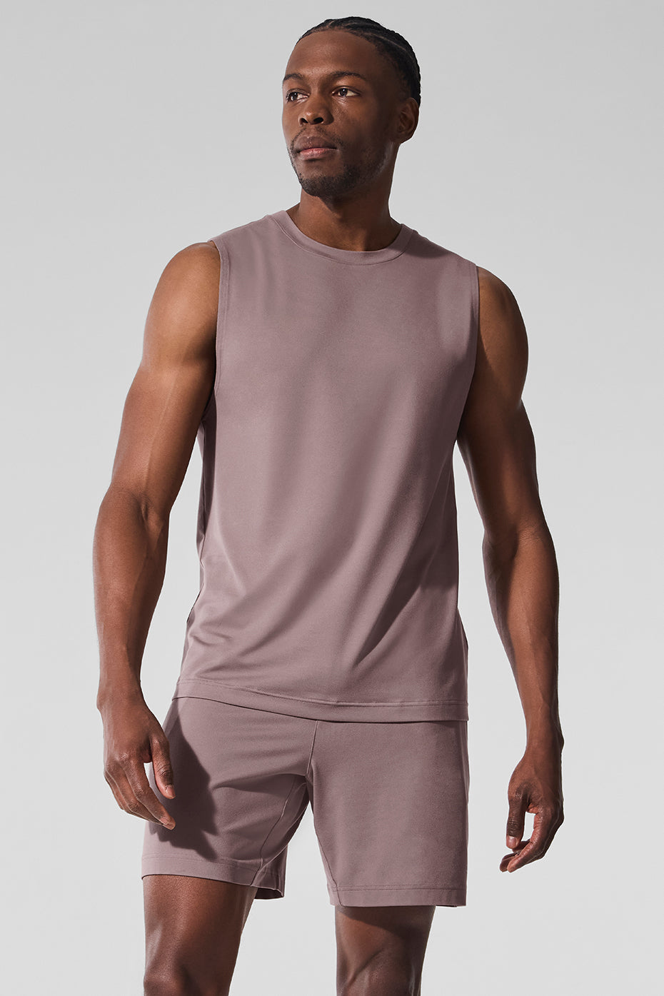 Conquer Muscle Tank   Mushroom