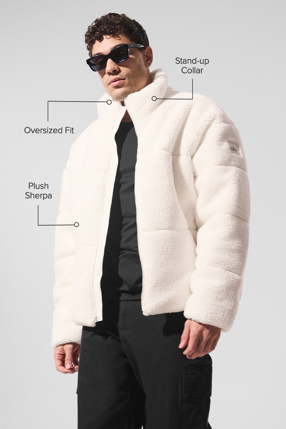 Alternative view of Sherpa Stage Puffer   Ivory