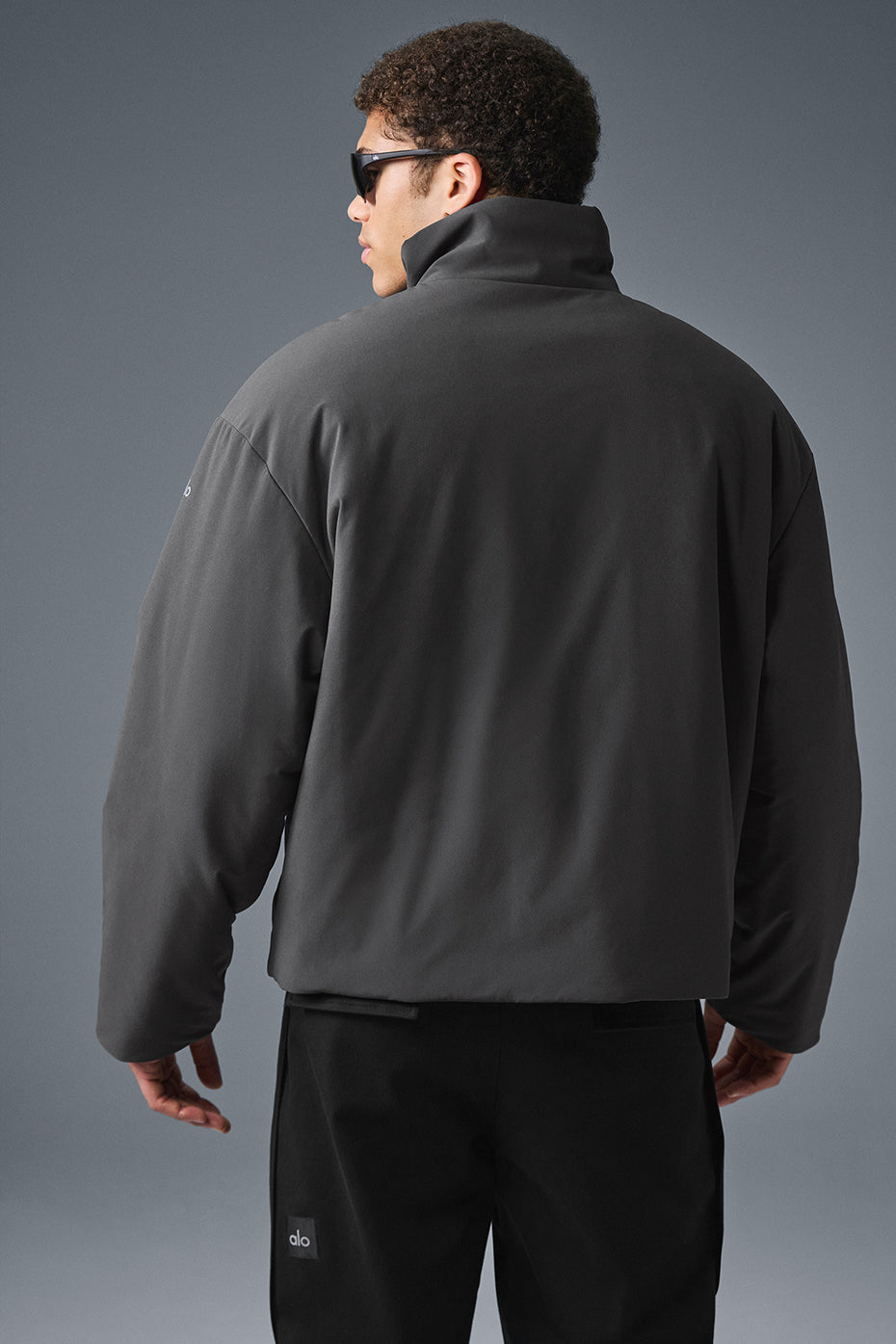 Alternative view of Stretch Woven Notable Jacket   Anthracite