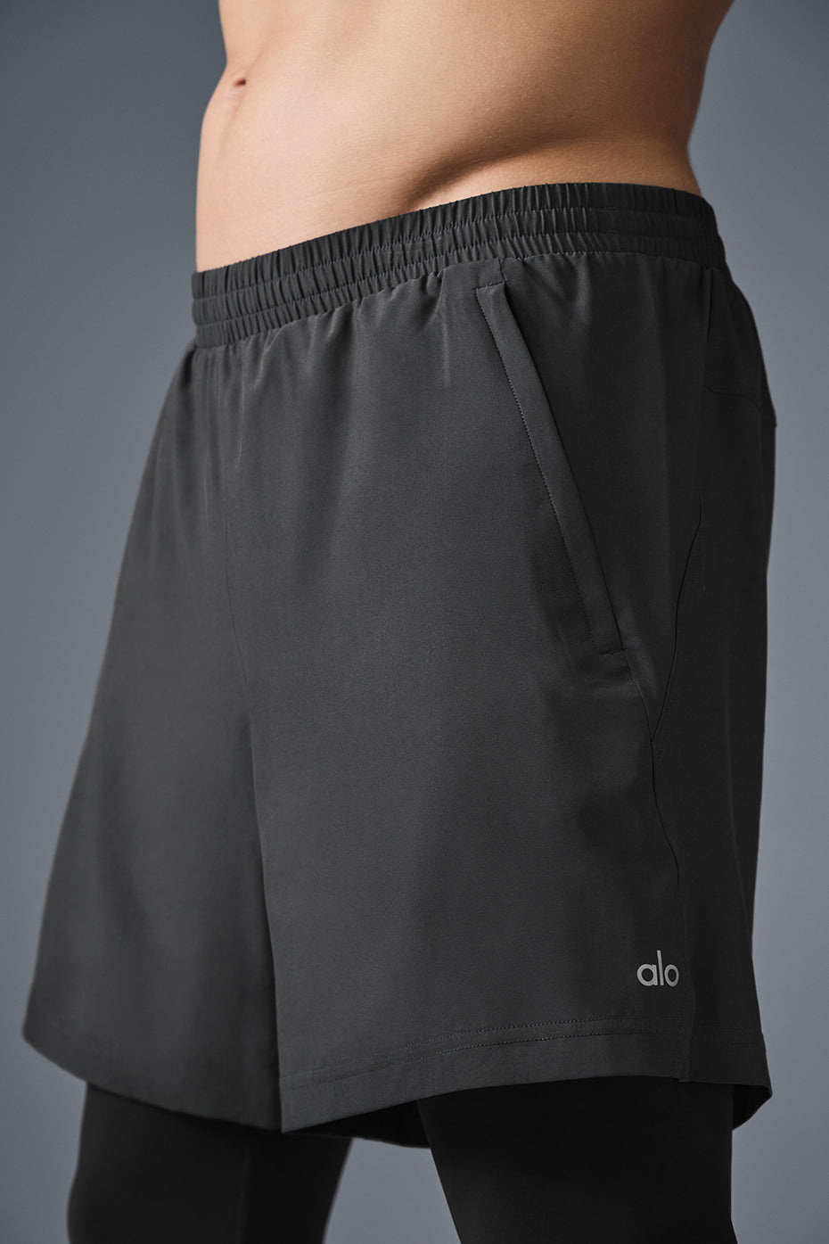 Alternative view of 5" Revival 2 in 1 Pant   Anthracite/Black