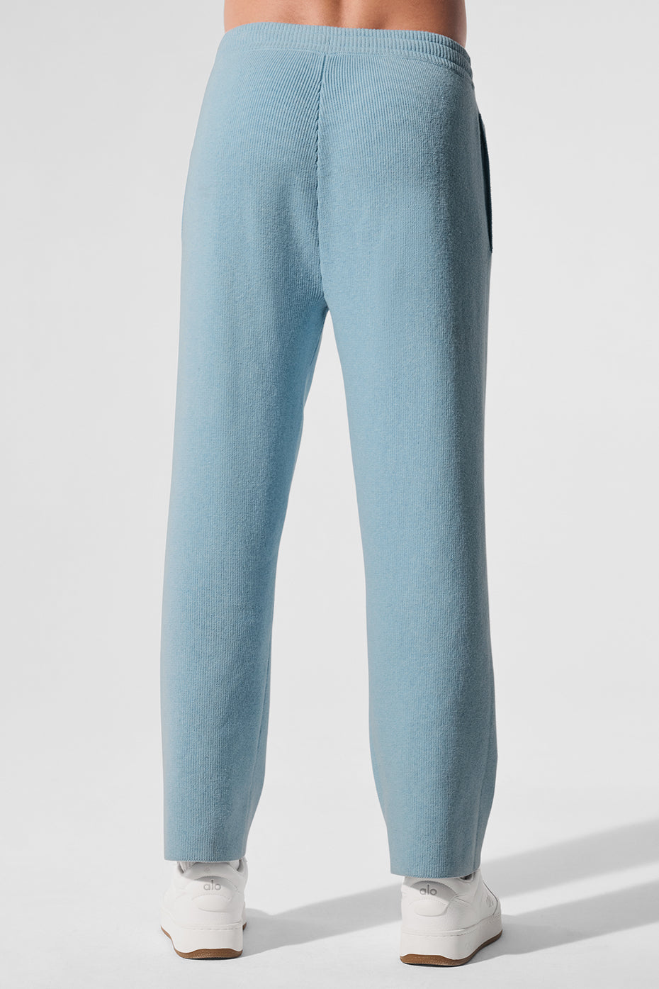 Scholar Straight Leg Sweatpant Celestial Blue Heather - Image 3