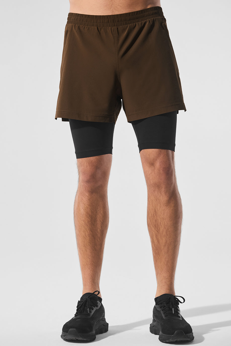5" Revival 2 in 1 Short   Espresso/Black