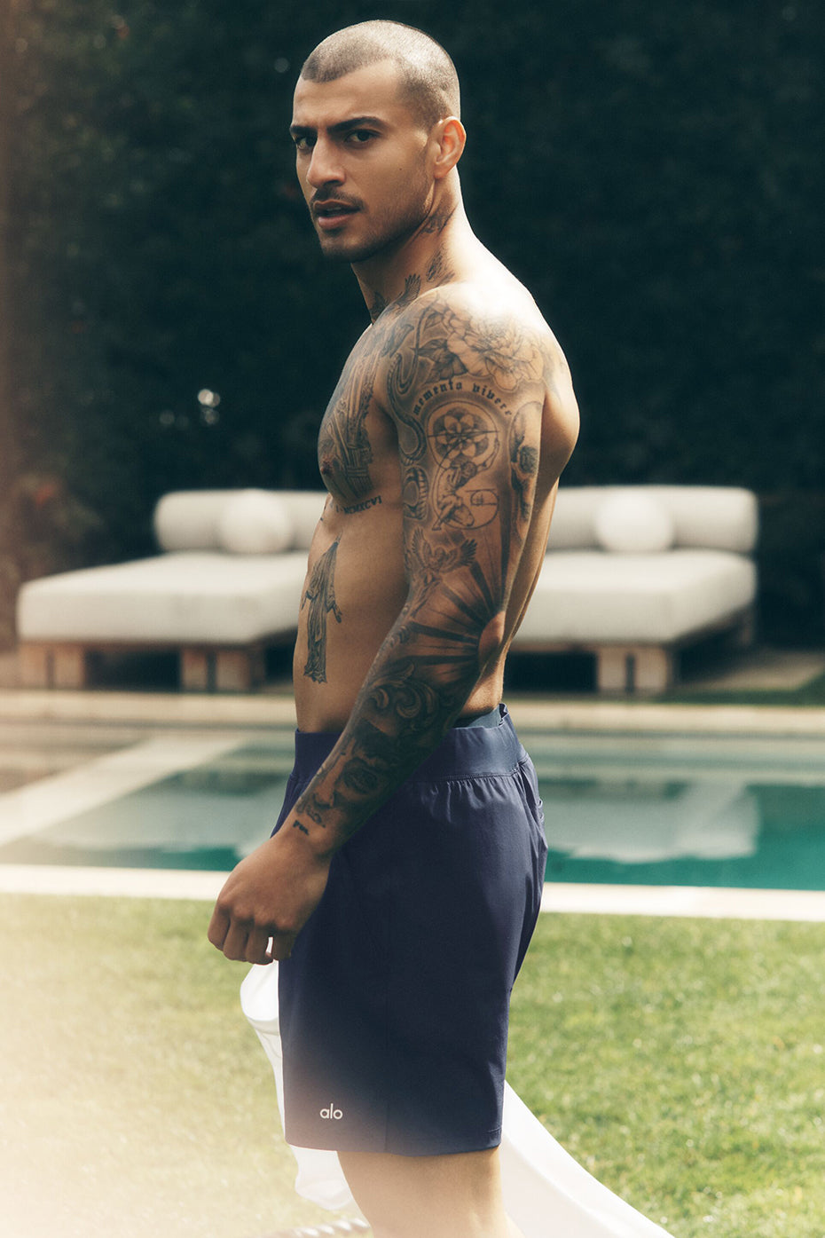 7" Repetition Short   Navy