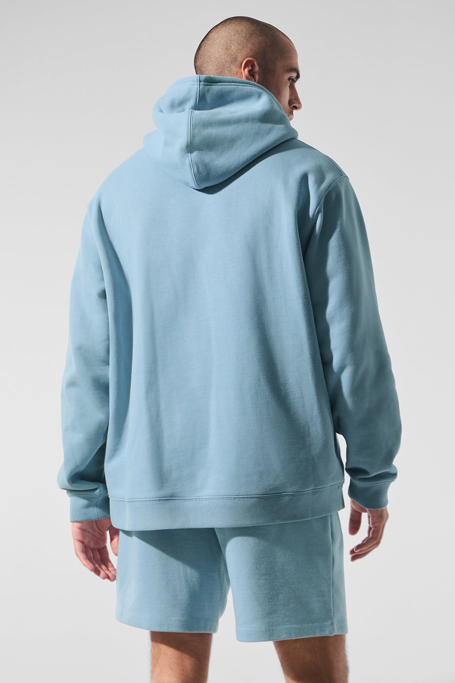 Alternative view of Renown Heavy Weight Hoodie   Celestial Blue