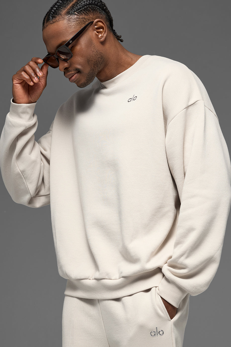Accolade Crew Neck Pullover Bone - Image 3