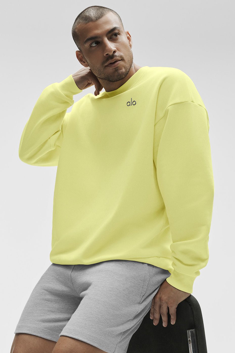 Accolade Crew Neck Pullover Sunshine