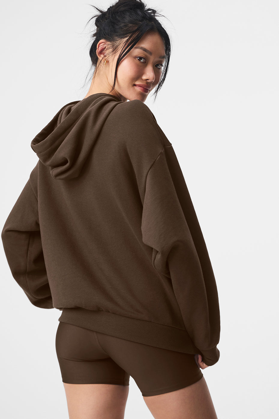 Alternative view of Accolade Hoodie   Espresso