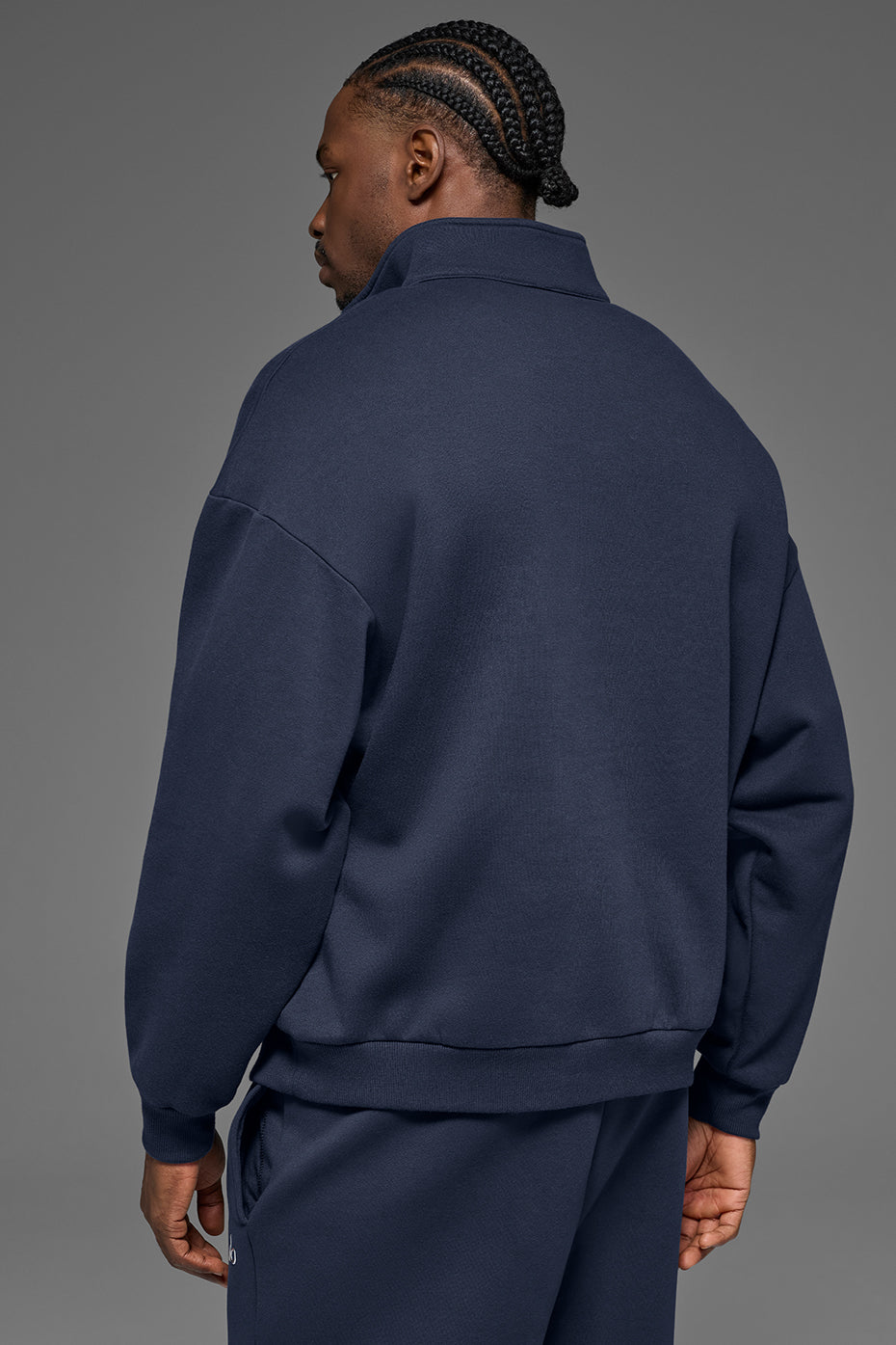 Accolade 1/4 Zip Pullover Navy - Image 3