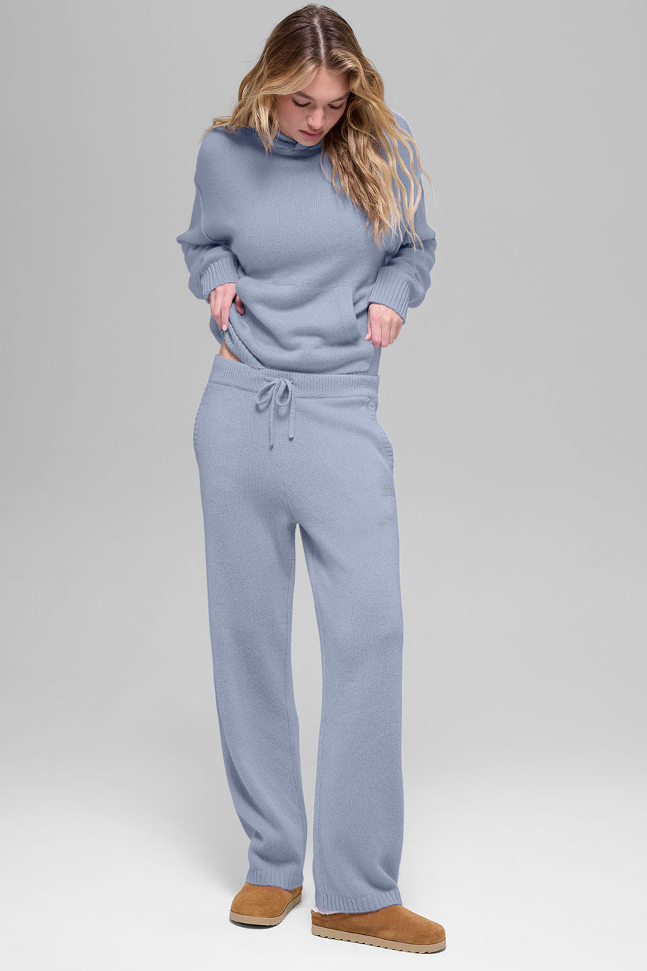 Wool Cashmere New Class Hoodie Winter Frost - Image 4