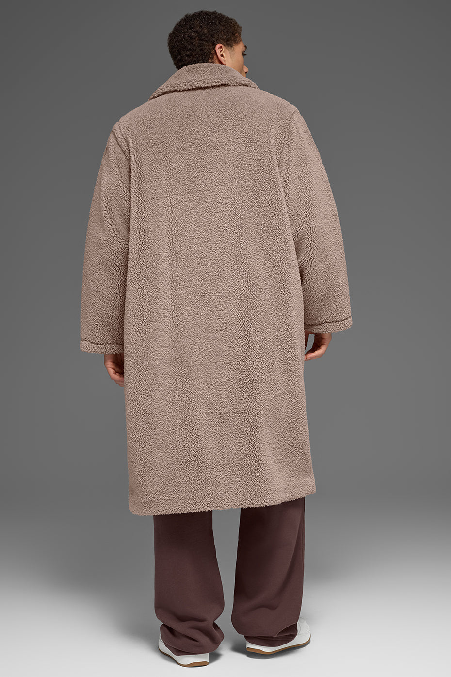 Oversized Sherpa Trench Chai Latte - Image 3