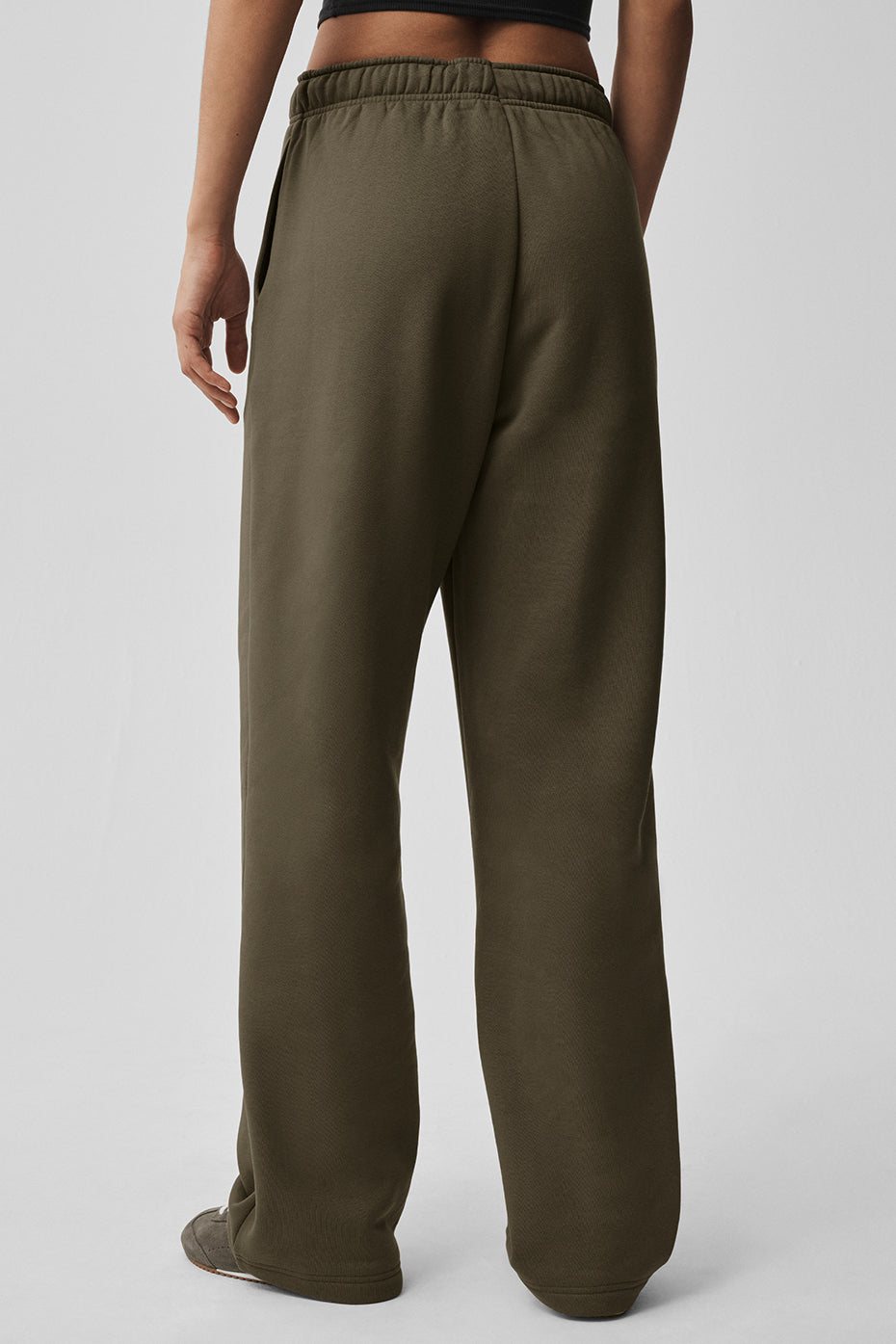 Alternative view of Accolade Straight Leg Sweatpant   Olive Tree