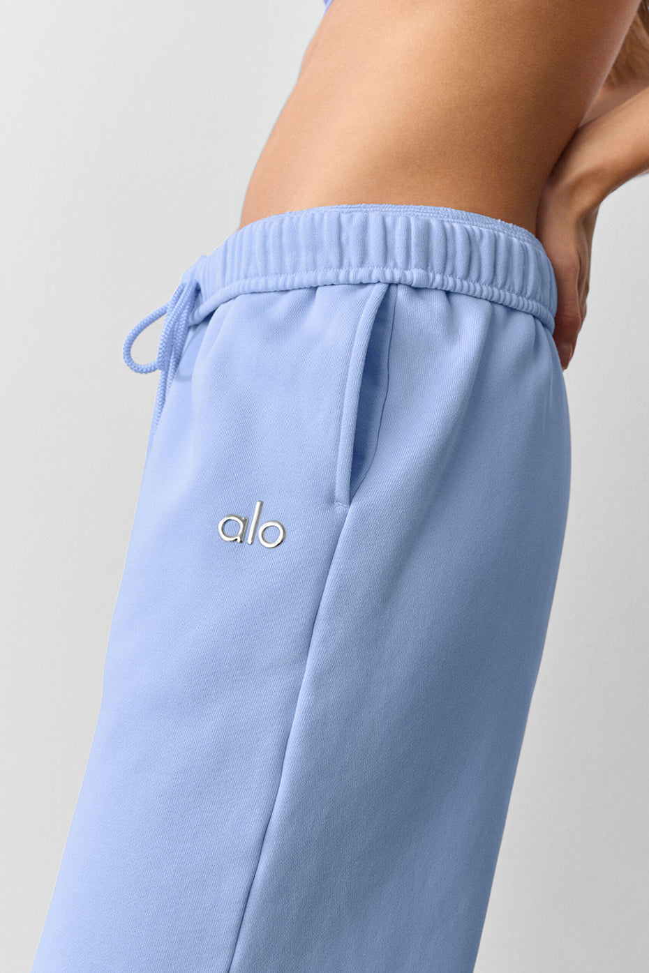 Accolade Straight Leg Sweatpant Light Provence Blue - Image 3