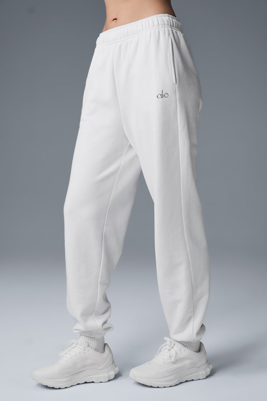 Alternative view of Accolade Sweatpant   White