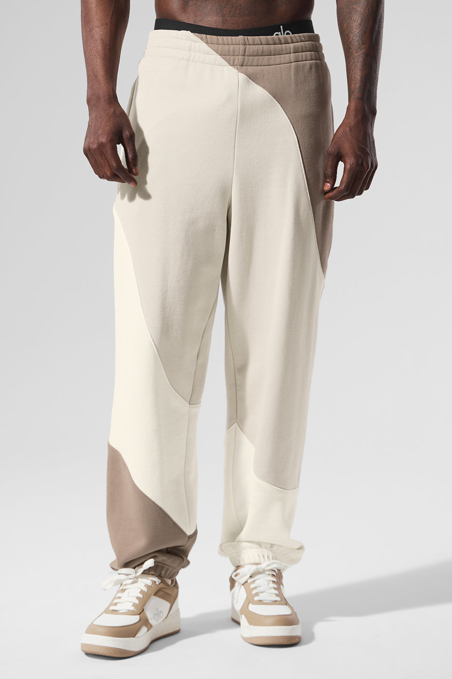 Make Waves Sweatpant Ivory/Bone/Gravel