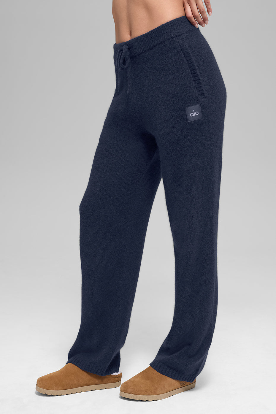 Wool Cashmere New Class Sweatpant Navy