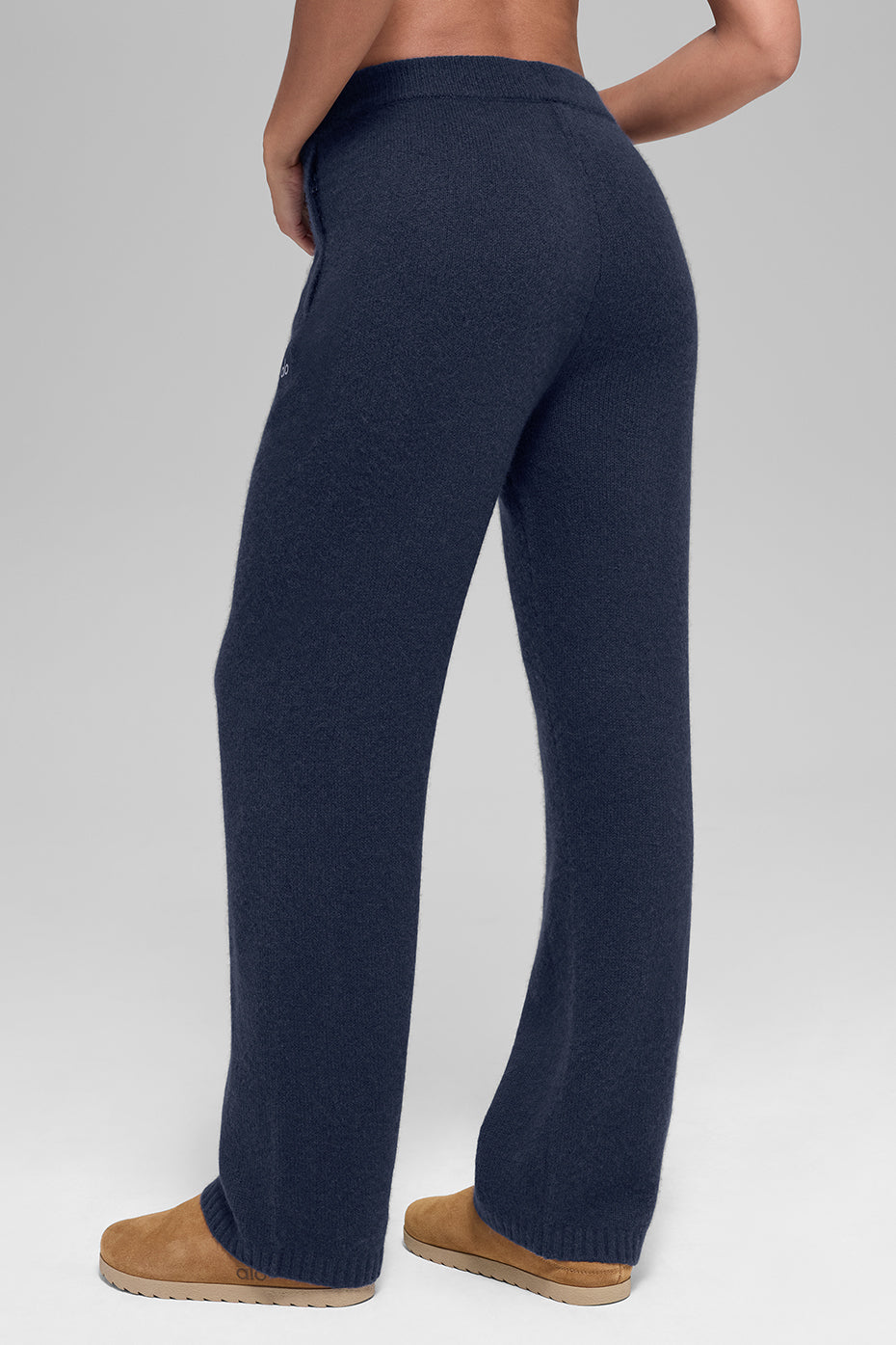Wool Cashmere New Class Sweatpant Navy - Image 3