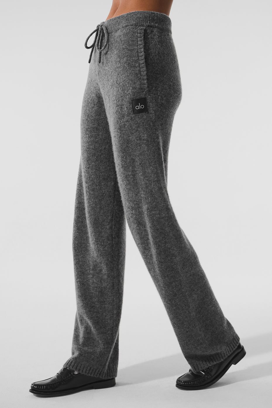 Wool Cashmere New Class Sweatpant Platinum Grey - Image 4