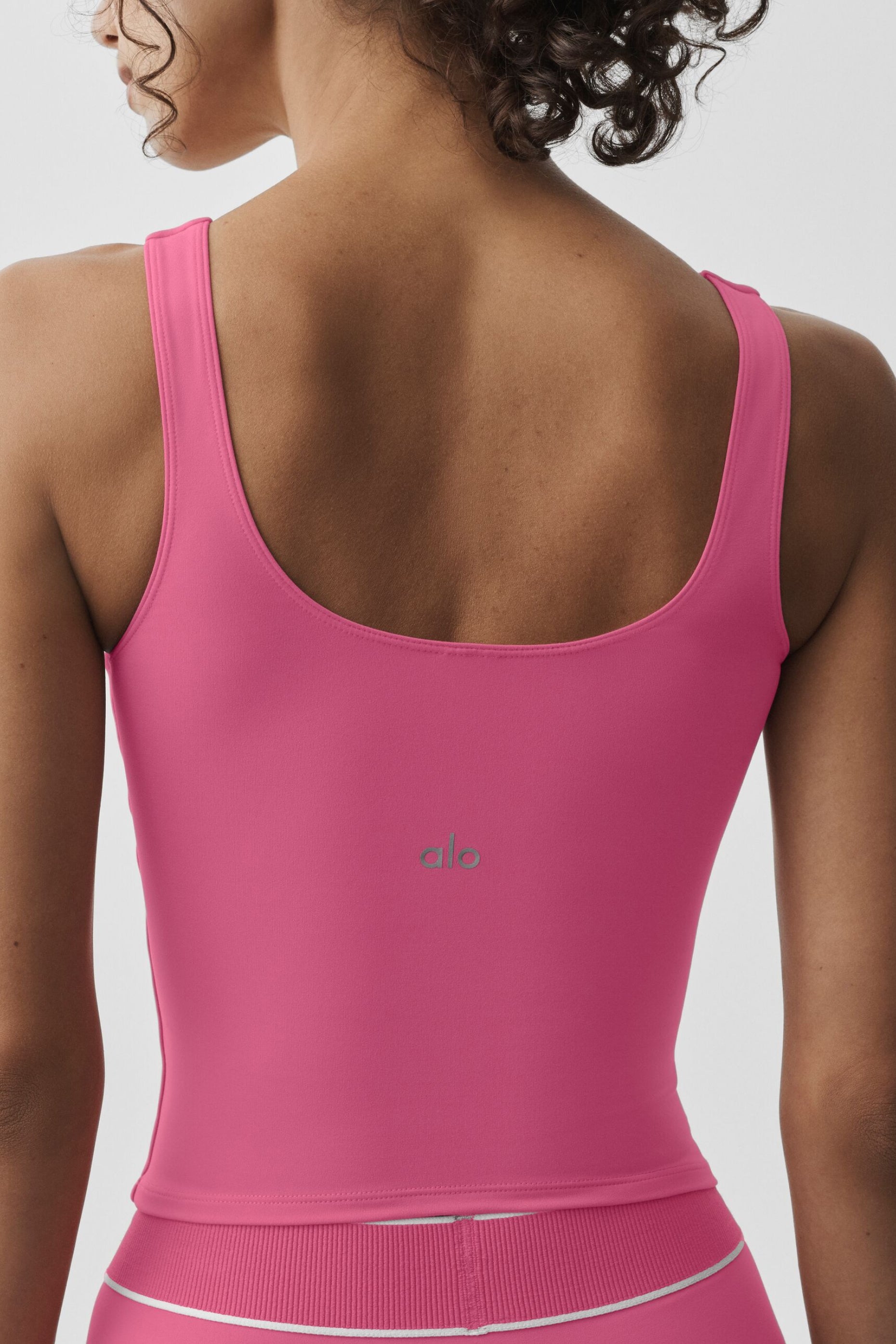 ALO Softsculpt Precision Tank Paradise Pink - Image 2