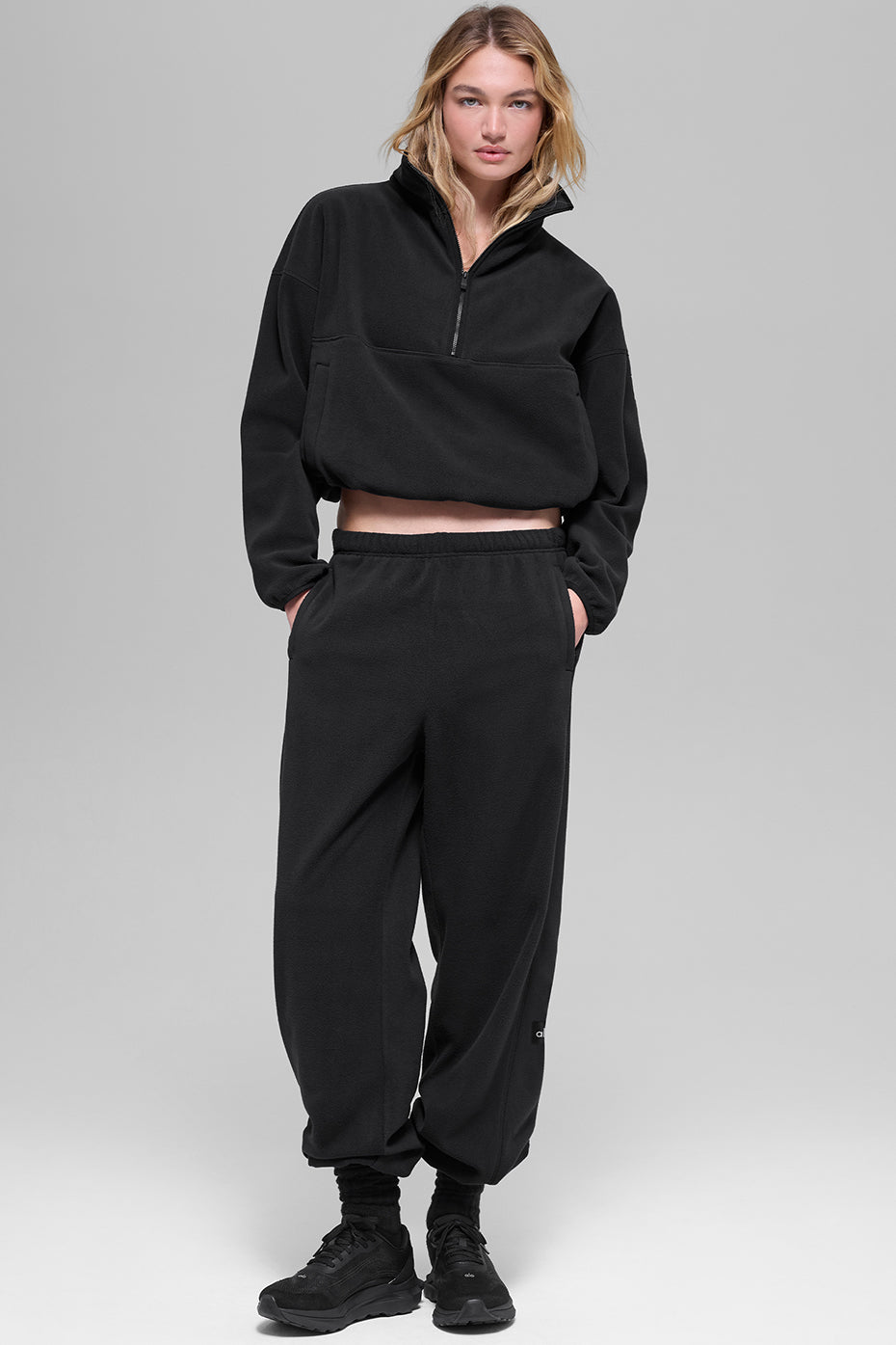 Polar Fleece Retreat Cover Up Black - Image 5