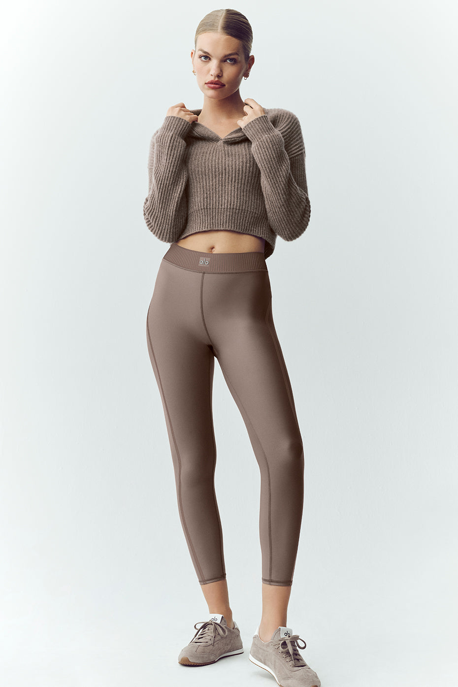 Cashmere Northstar Polo Alpine Cocoa Heather - Image 5