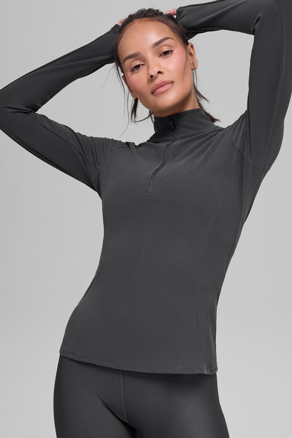 Alosoft 1/2 Zip Rapid Pullover Anthracite