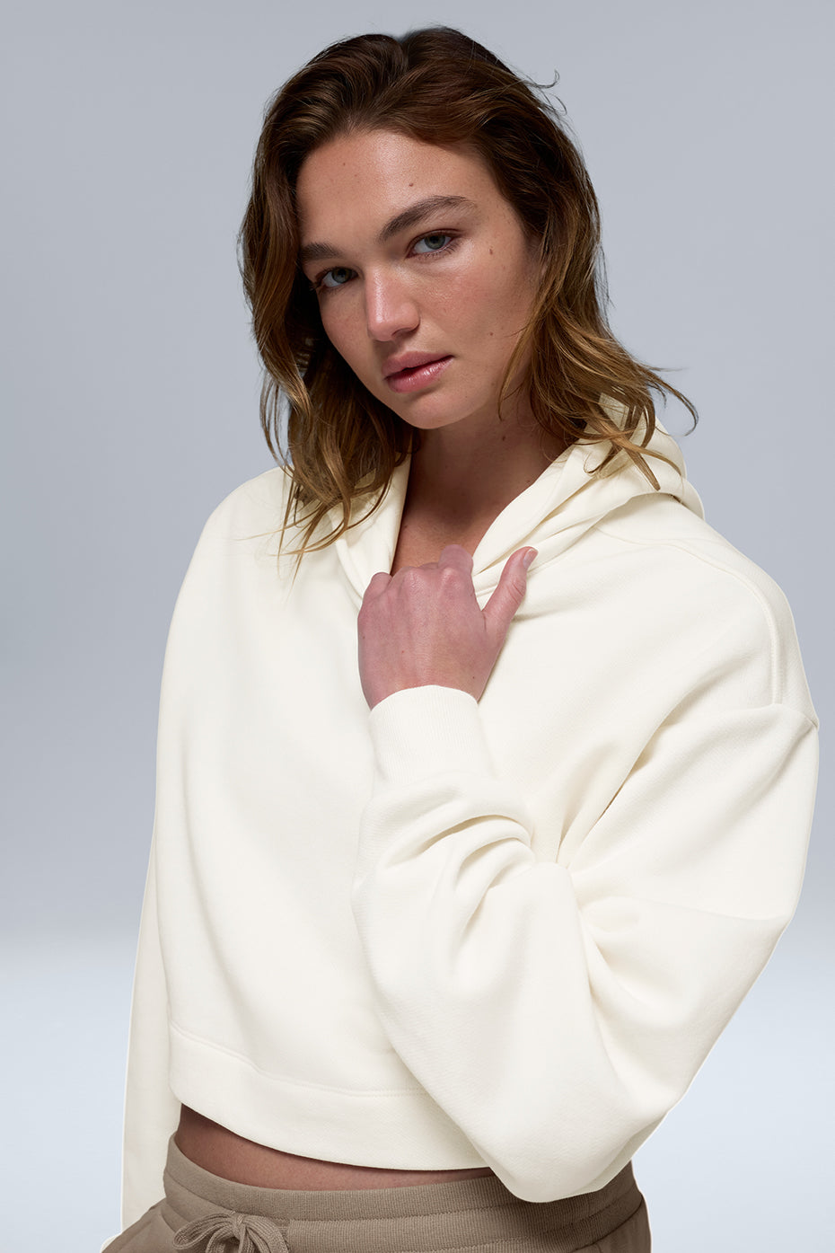 Alternative view of Bae Hoodie   Ivory