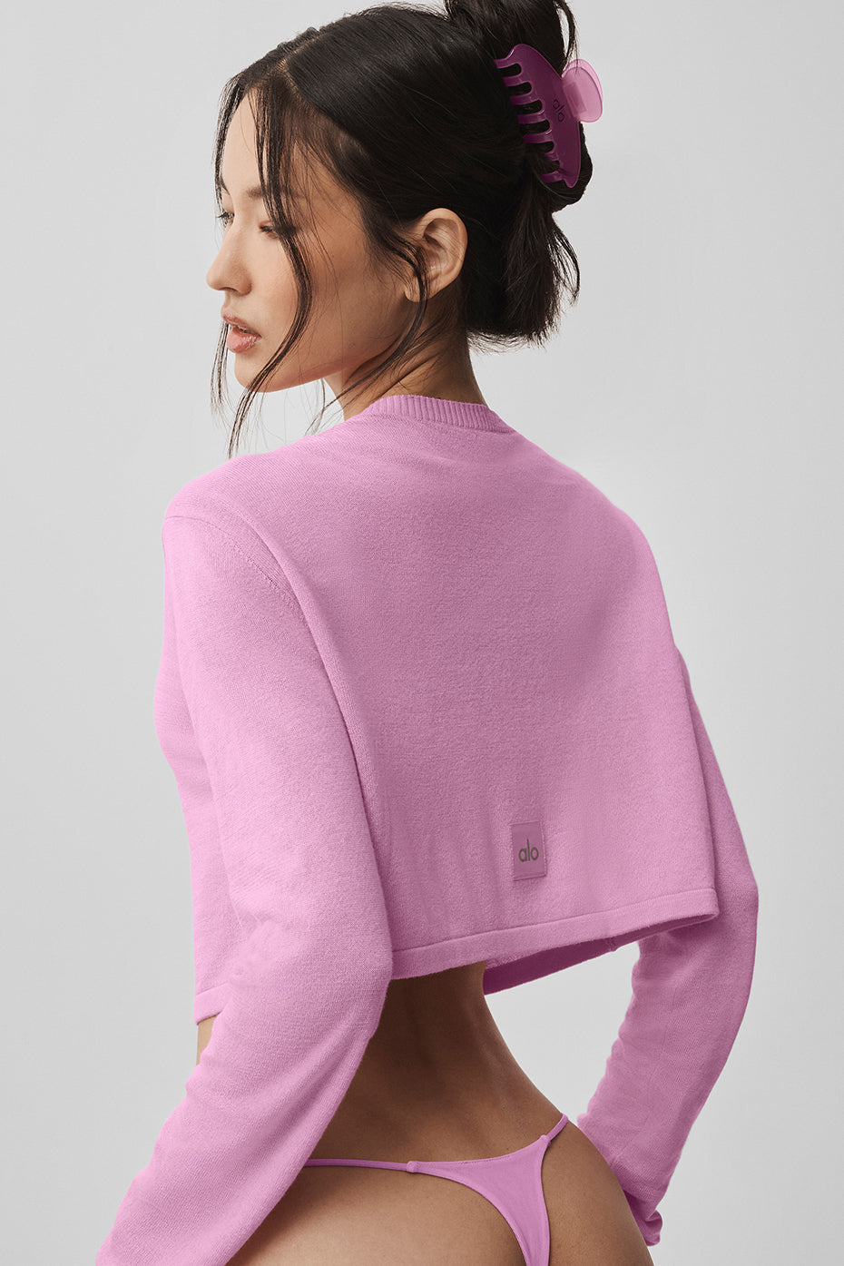 Supernatural Sweater Cardigan Candy Heart Pink - Image 2