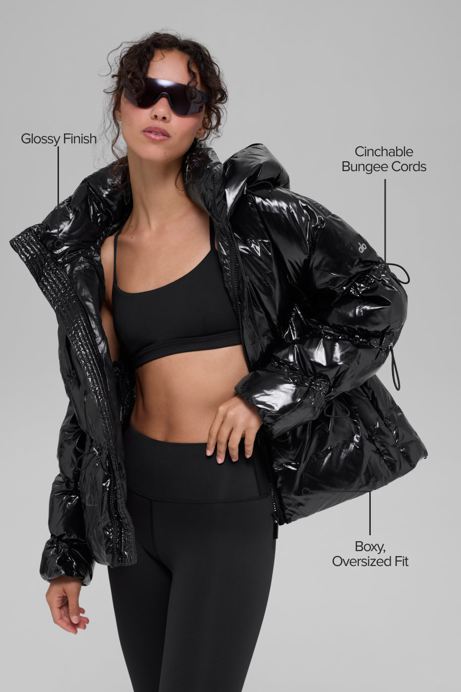 Stunner Puffer Jacket Black - Image 2