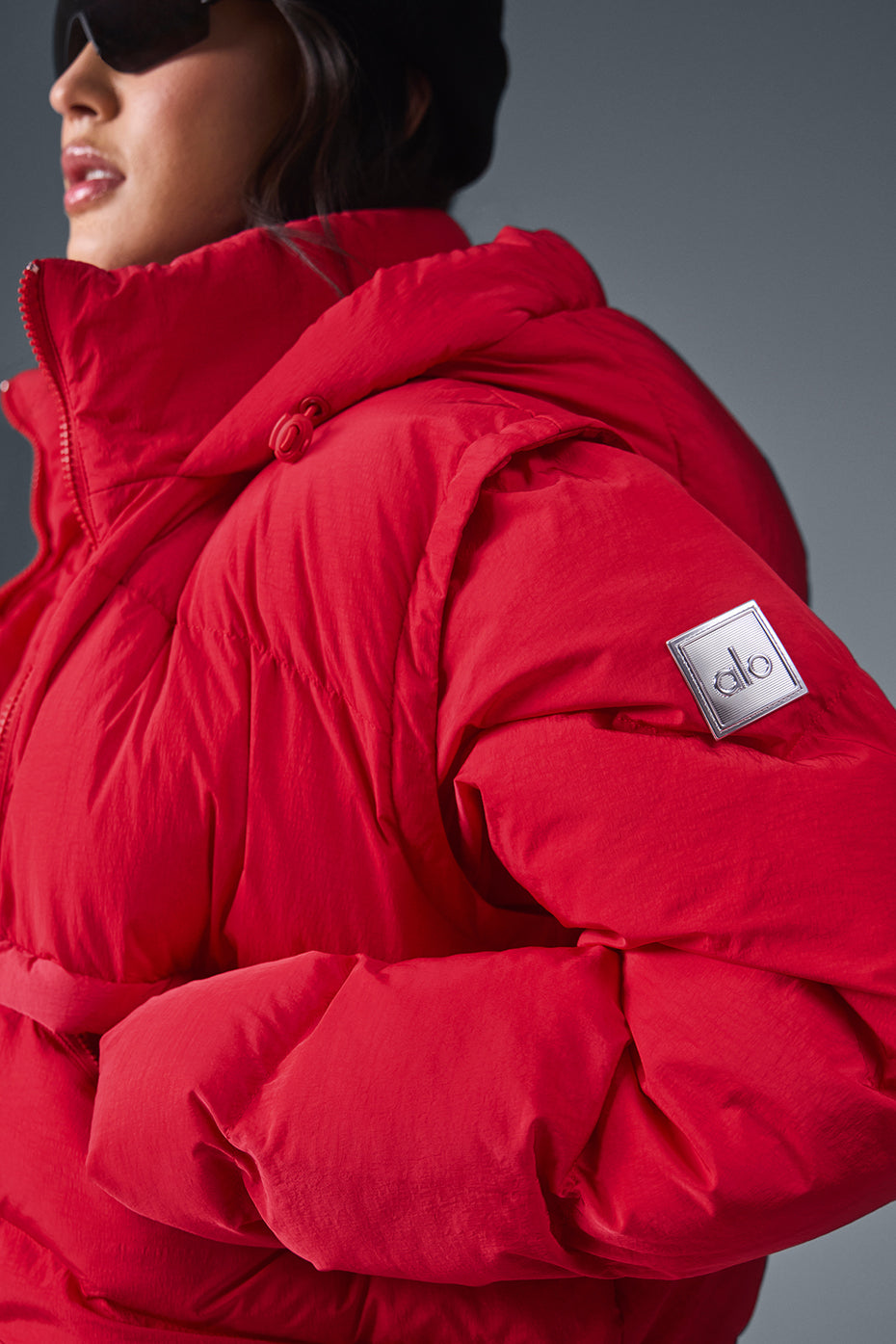 Glacier Puffer Bold Red - Image 4