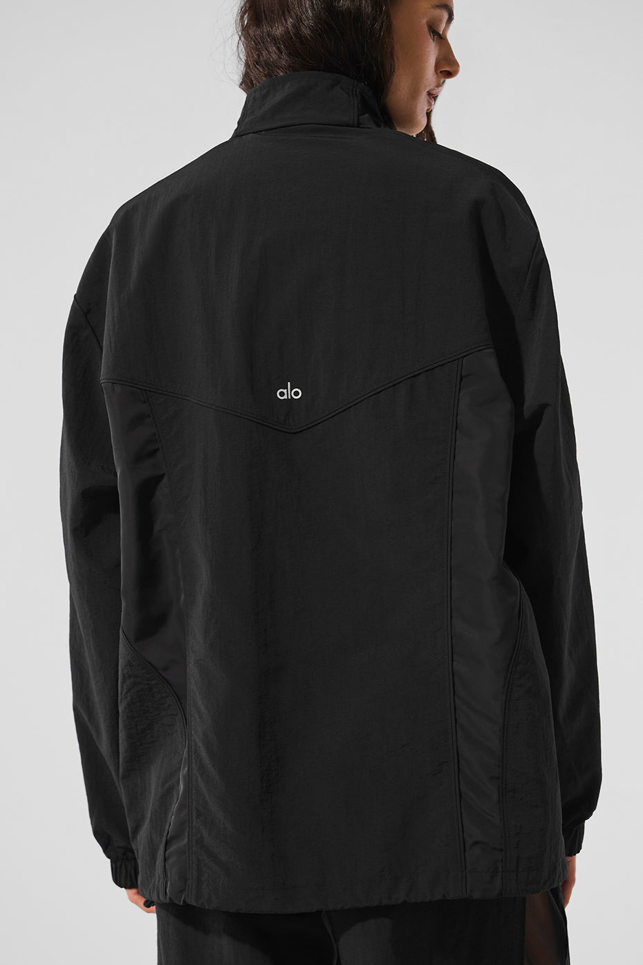 Origin Full Zip Track Jacket Black - Image 3