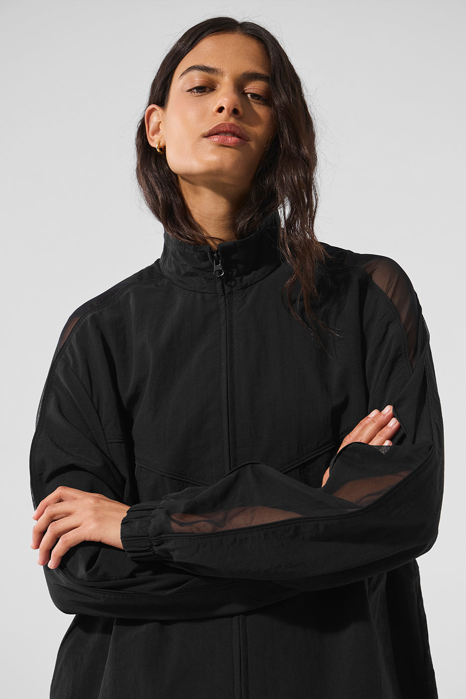 Origin Full Zip Track Jacket Black - Image 5