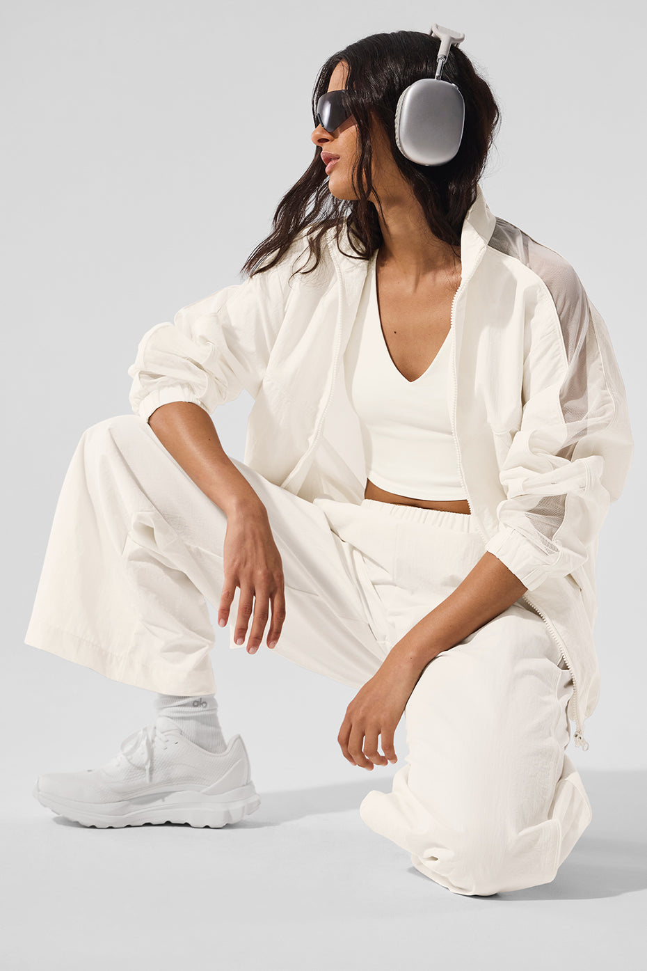 Origin Full Zip Track Jacket Ivory - Image 5