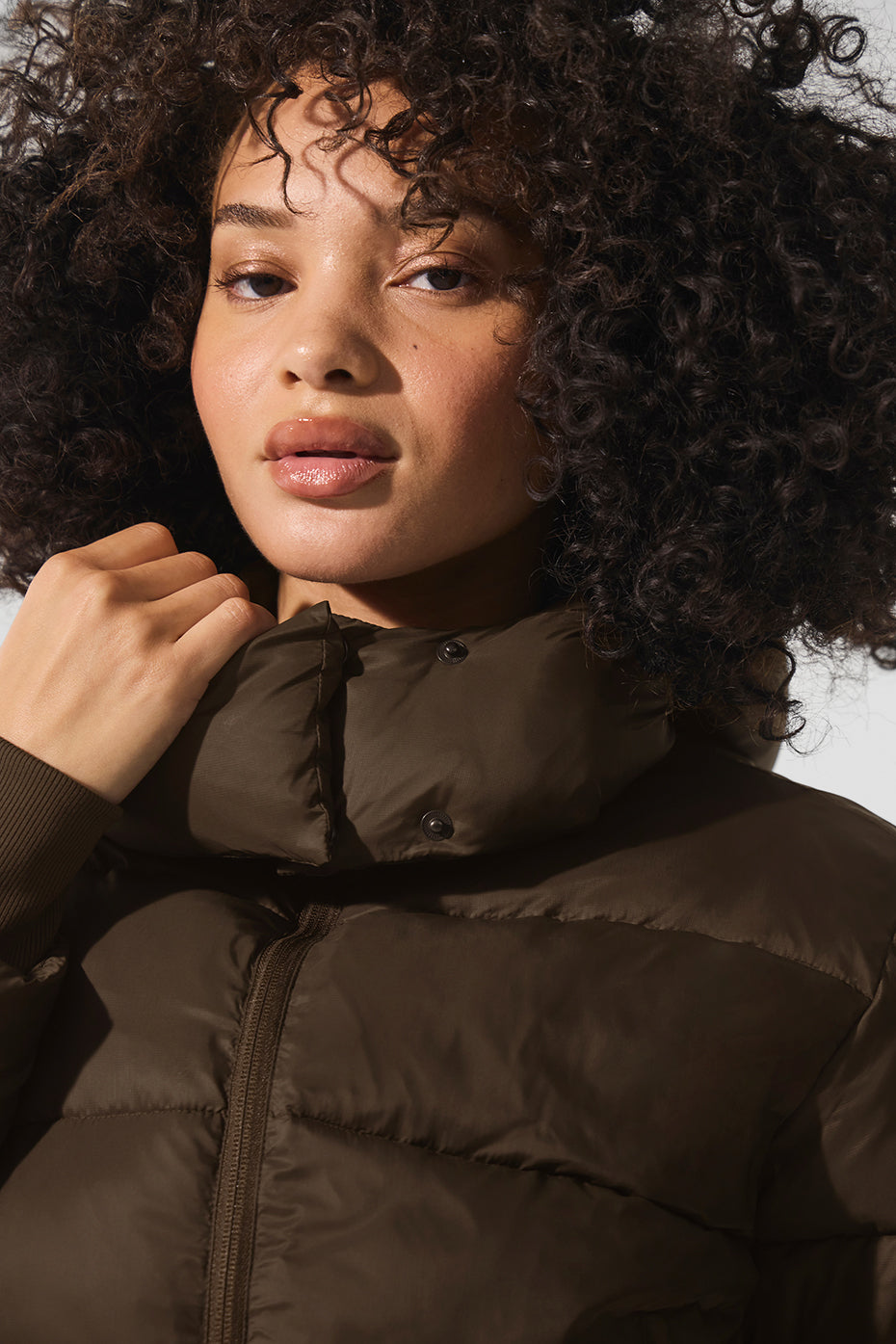 Foxy Puffer Jacket Espresso - Image 5