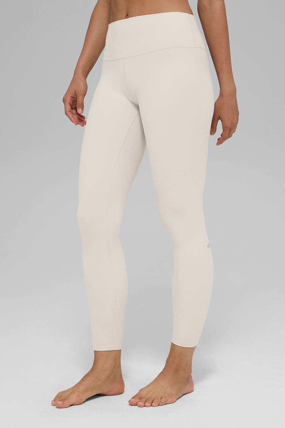 Alternative view of Alosoft High Waist 7/8 Highlight Legging   Bone