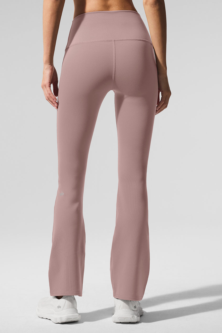 Airbrush High Waist 7/8 Bootcut Legging Taupe - Image 3