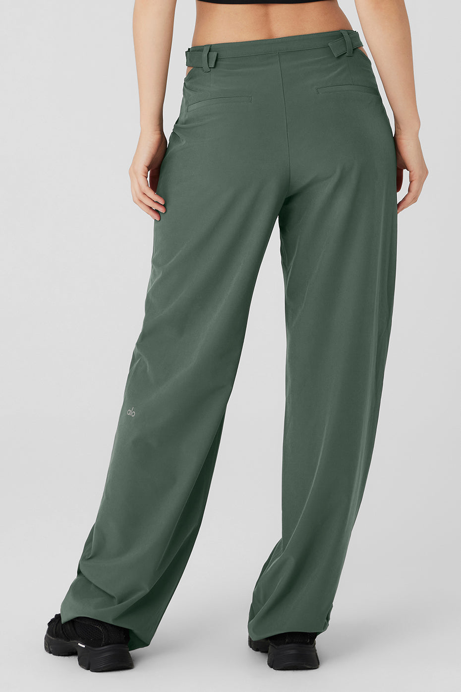 Alternative view of Mid Rise Showdown Trouser   Dark Cactus