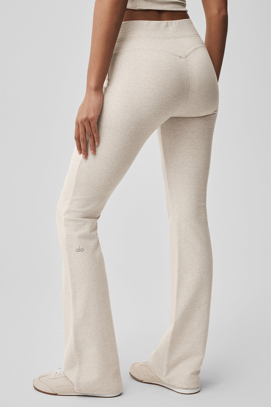 Alternative view of Sway Bootcut Sweatpant   Oatmeal Heather