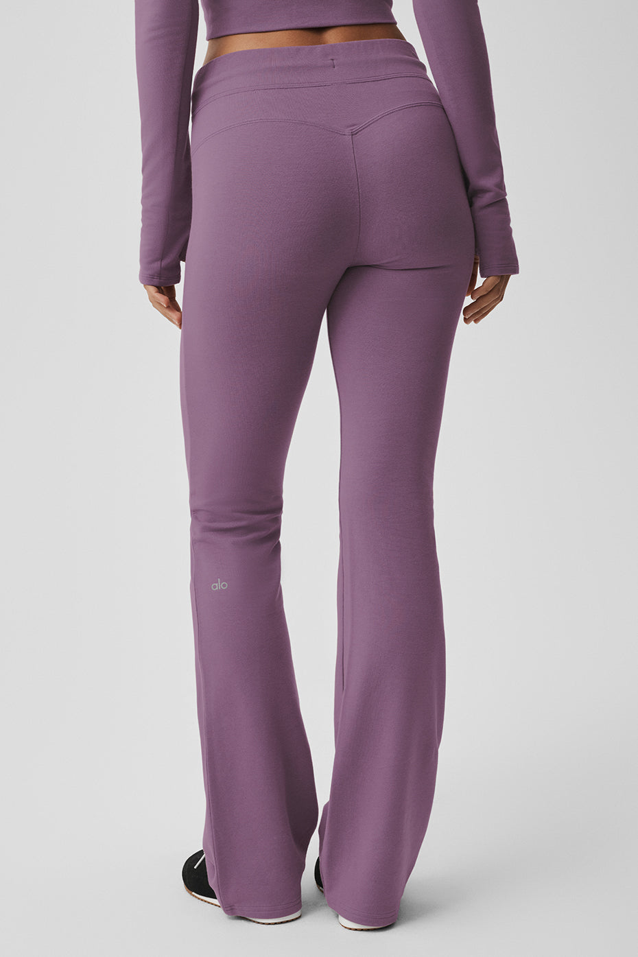 Alternative view of Sway Bootcut Sweatpant   Plum Kiss