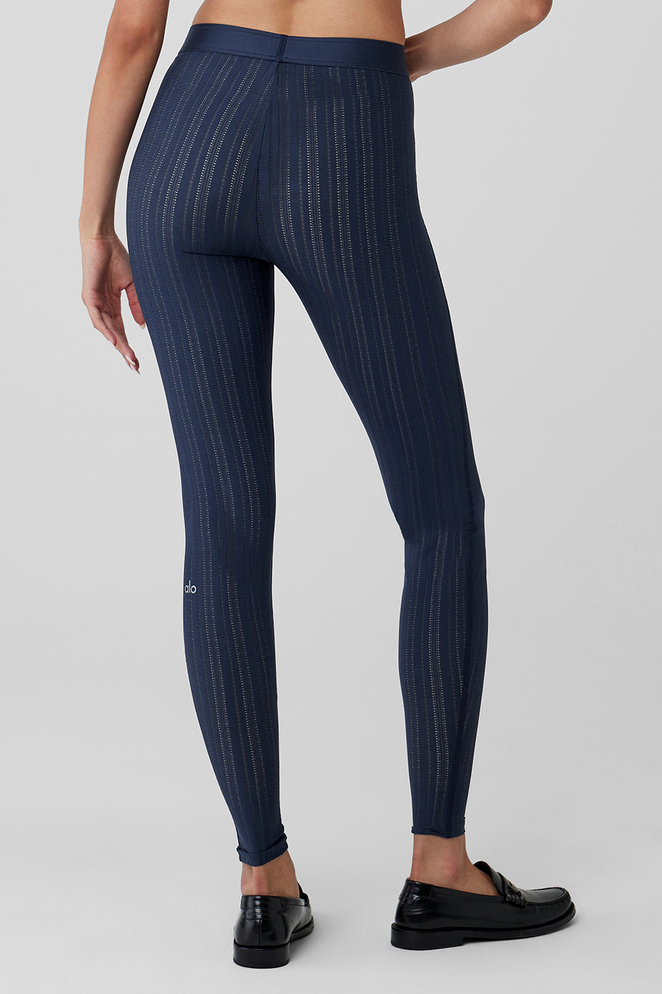 Alternative view of High Waist Euphoria Legging   Navy
