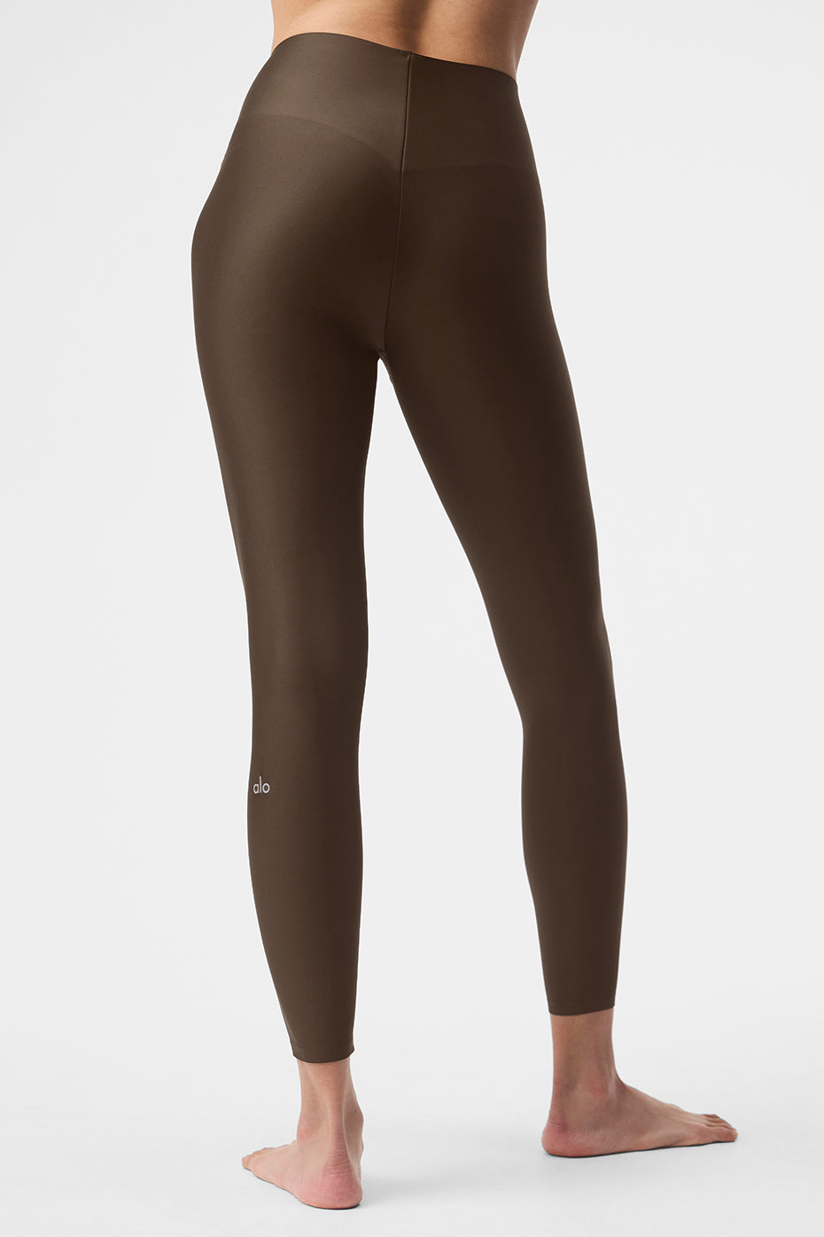 Alternative view of Airlift Strength Extreme High Waist 7/8 Legging   Espresso