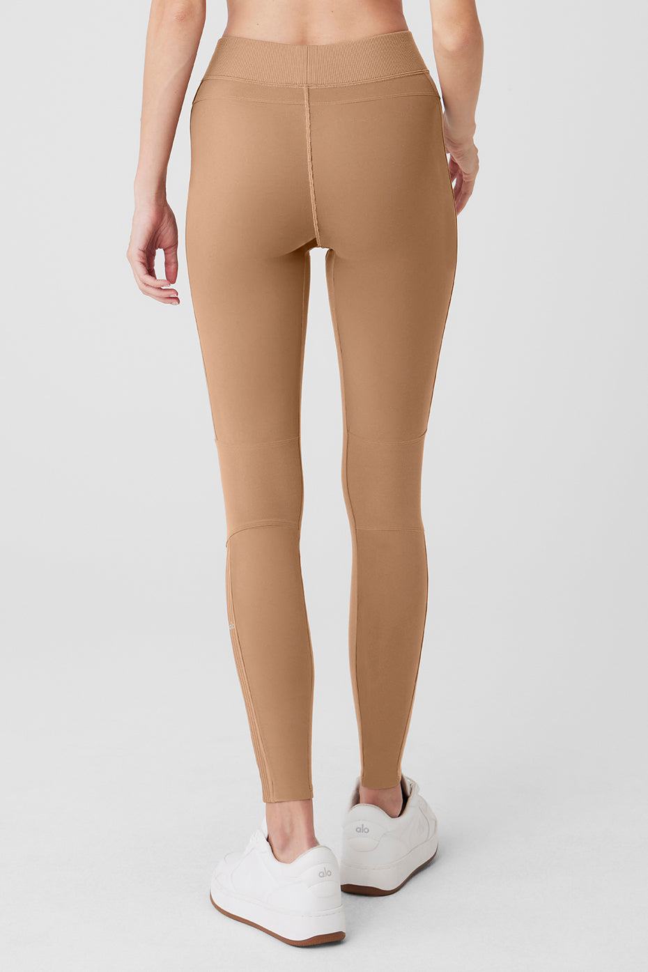 Alternative view of Alosoft High Waist Head Start Legging   Toasted Almond